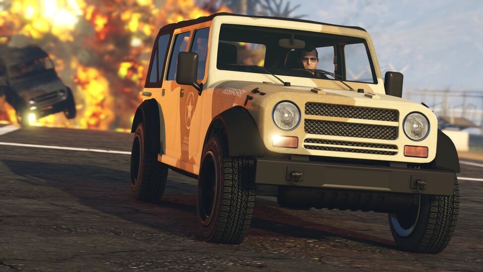 クルセイダー戦車 Crusader & リー グラント Lee & Grant Granger 3600LX - Grand Theft Auto V(グランドセフトオート5